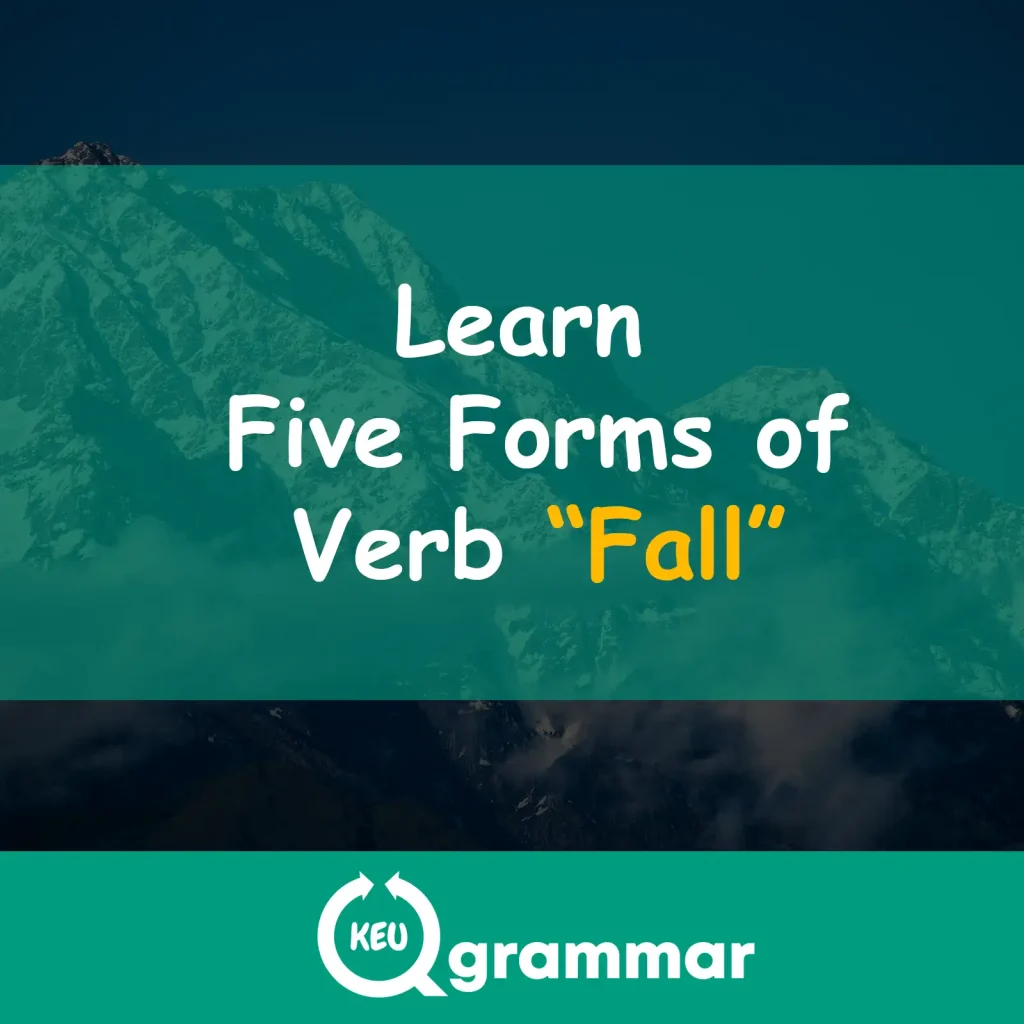 fall v1 v2 v3, keugrammar