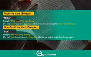 what is factitive verb, keugrammar