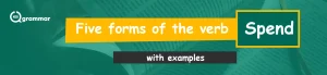 spend v1 v2 v3, keugrammar