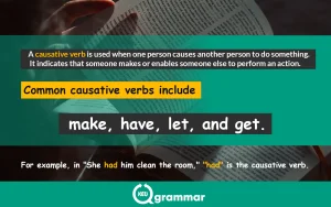 what is causative verb, keugrammar