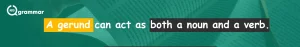 what is gerund, keugrammar