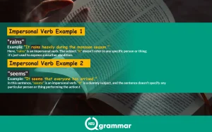 what is impersonal verb, keugrammar