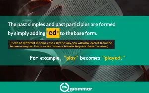 what is regular verb, keugrammar