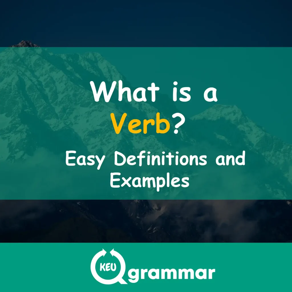 what is verb, keugrammar